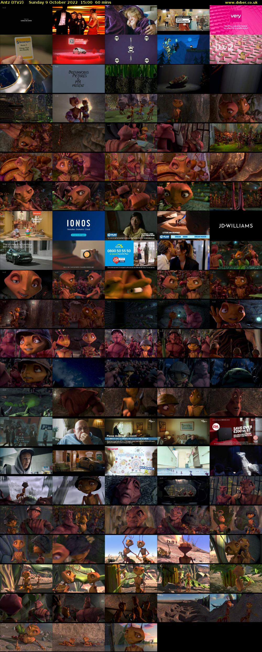 Antz (ITV2) Sunday 9 October 2022 15:00 - 16:00