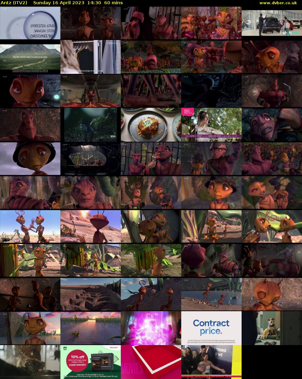 Antz (ITV2) Sunday 16 April 2023 14:30 - 15:30