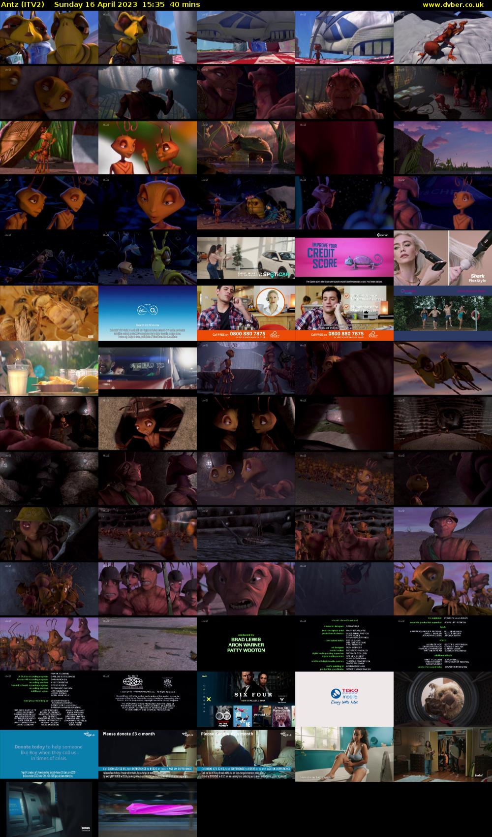 Antz (ITV2) Sunday 16 April 2023 15:35 - 16:15
