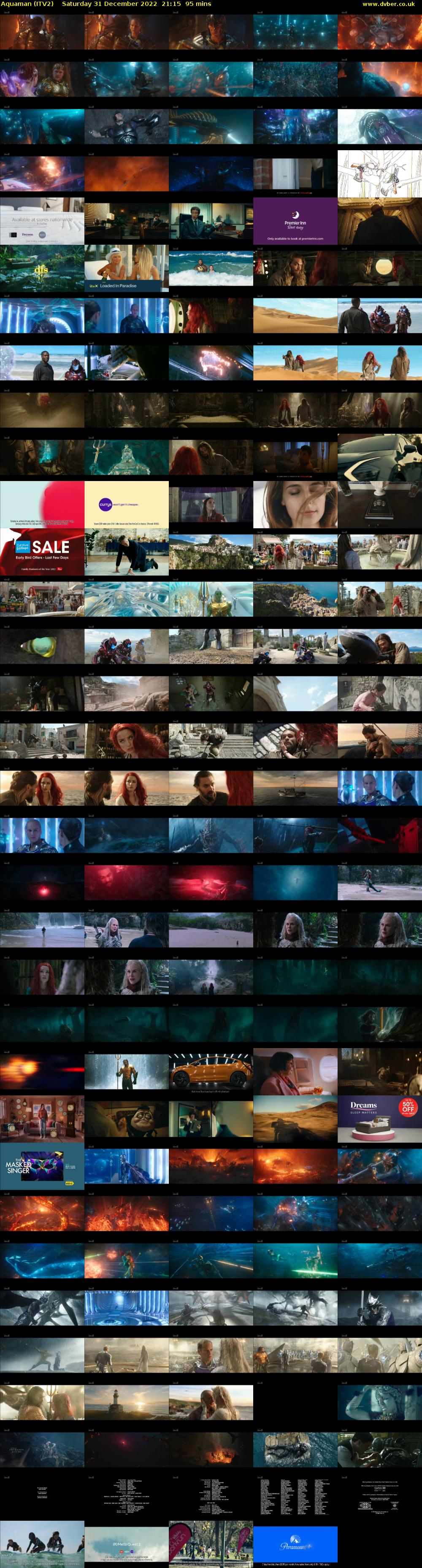 Aquaman (ITV2) Saturday 31 December 2022 21:15 - 22:50