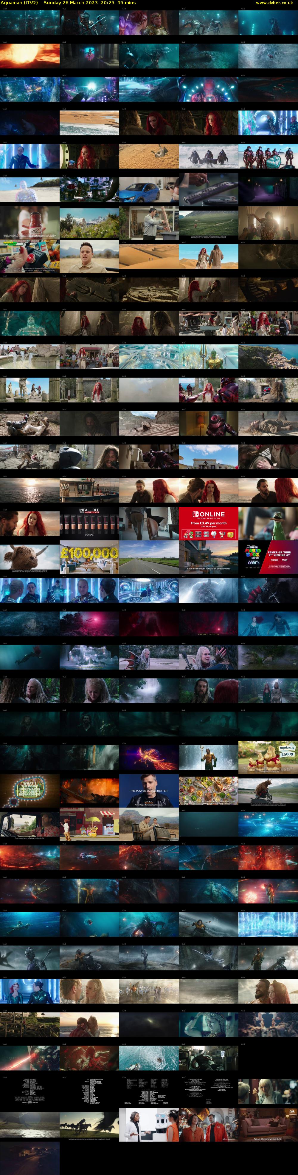 Aquaman (ITV2) Sunday 26 March 2023 20:25 - 22:00