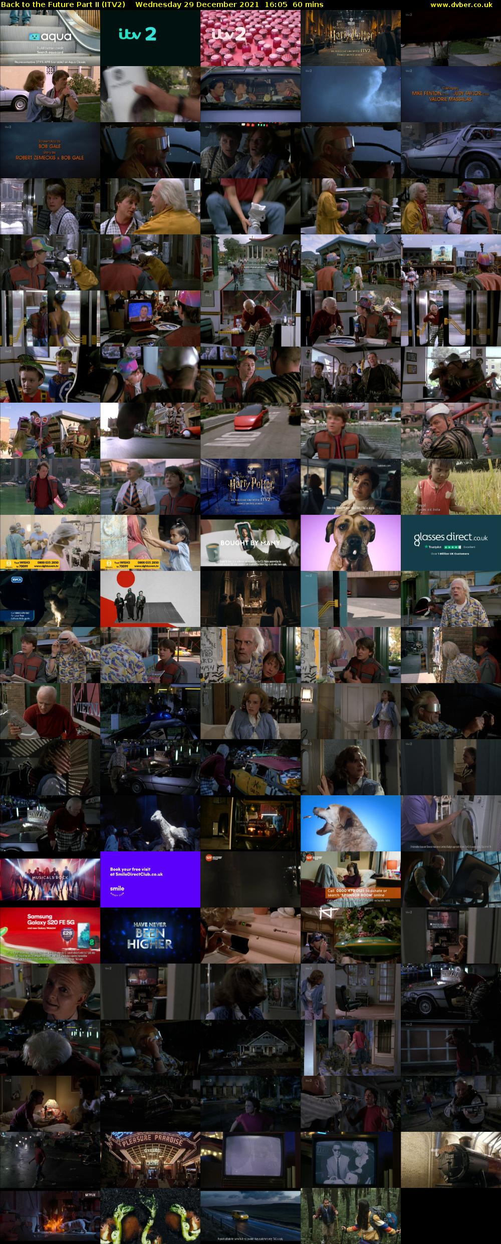 Back to the Future Part II (ITV2) Wednesday 29 December 2021 16:05 - 17:05