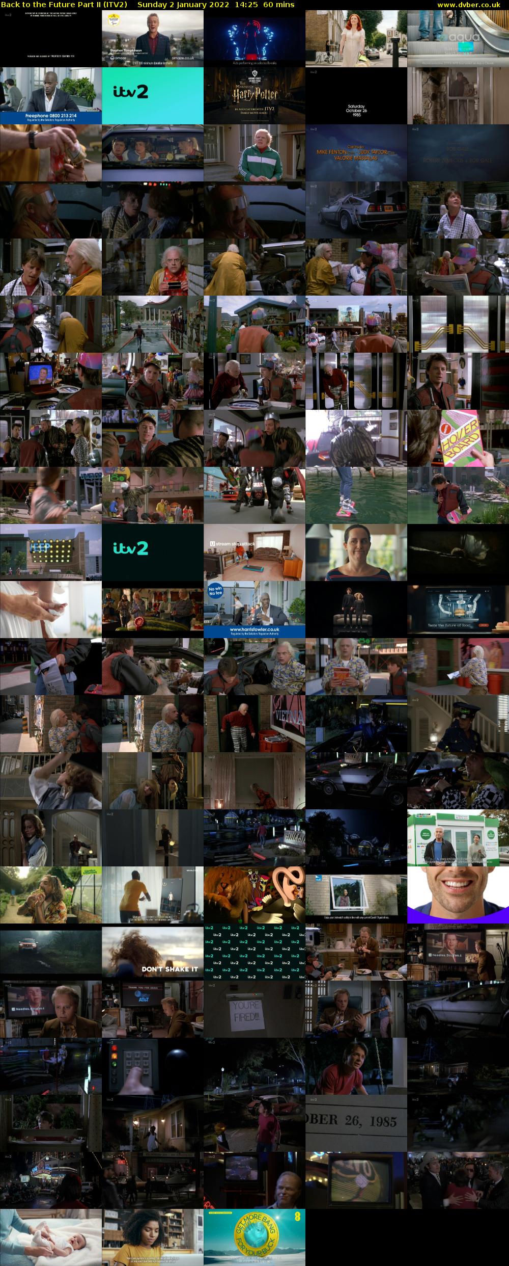Back to the Future Part II (ITV2) Sunday 2 January 2022 14:25 - 15:25