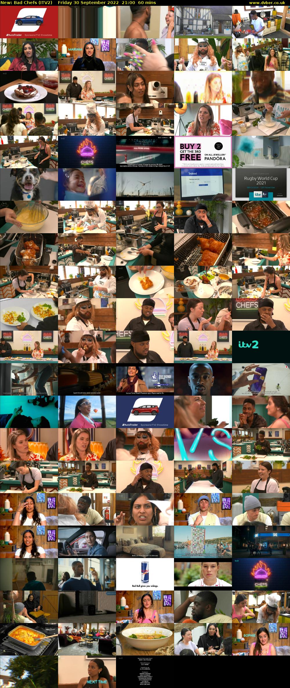 Bad Chefs (ITV2) Friday 30 September 2022 21:00 - 22:00