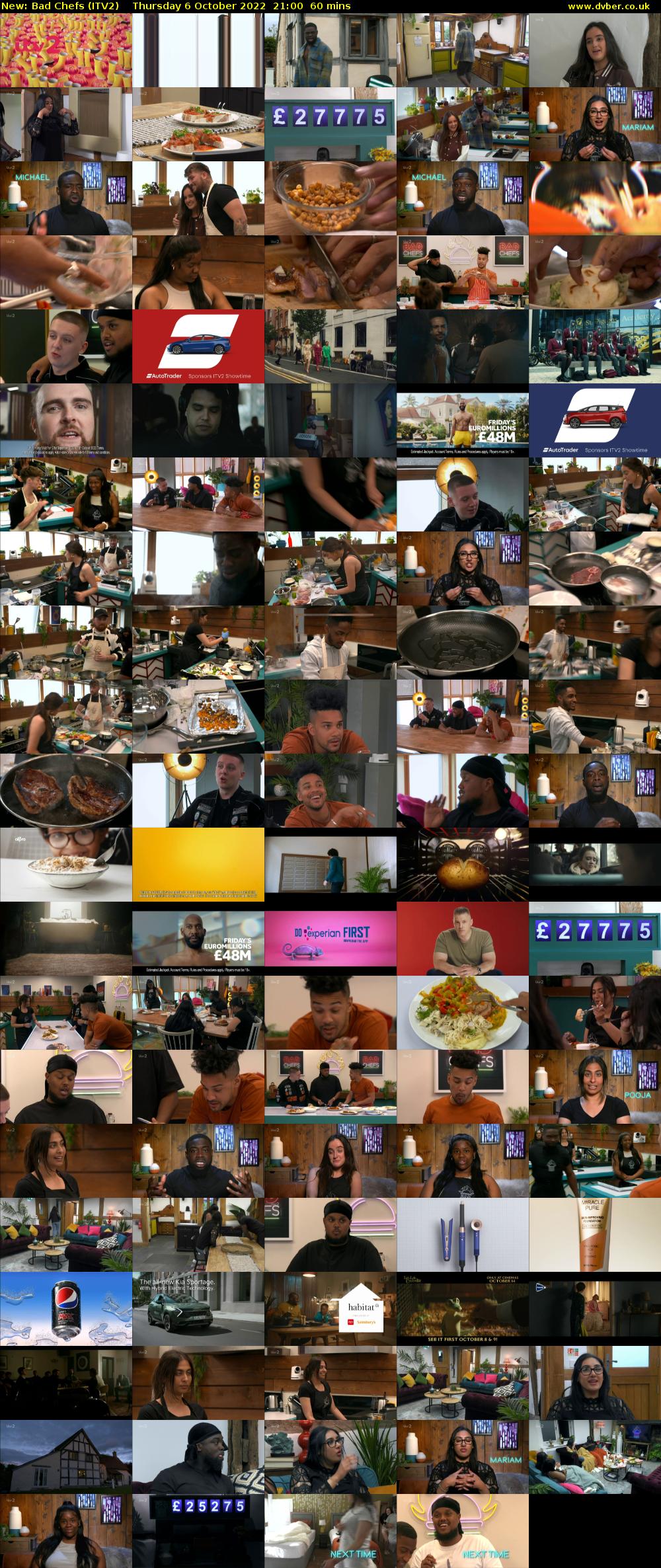 Bad Chefs (ITV2) Thursday 6 October 2022 21:00 - 22:00