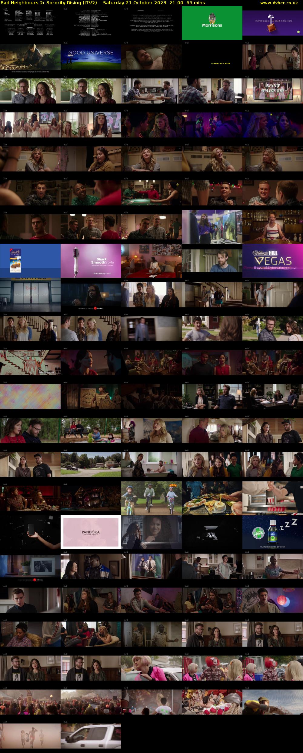 Bad Neighbours 2: Sorority Rising (ITV2) Saturday 21 October 2023 21:00 - 22:05