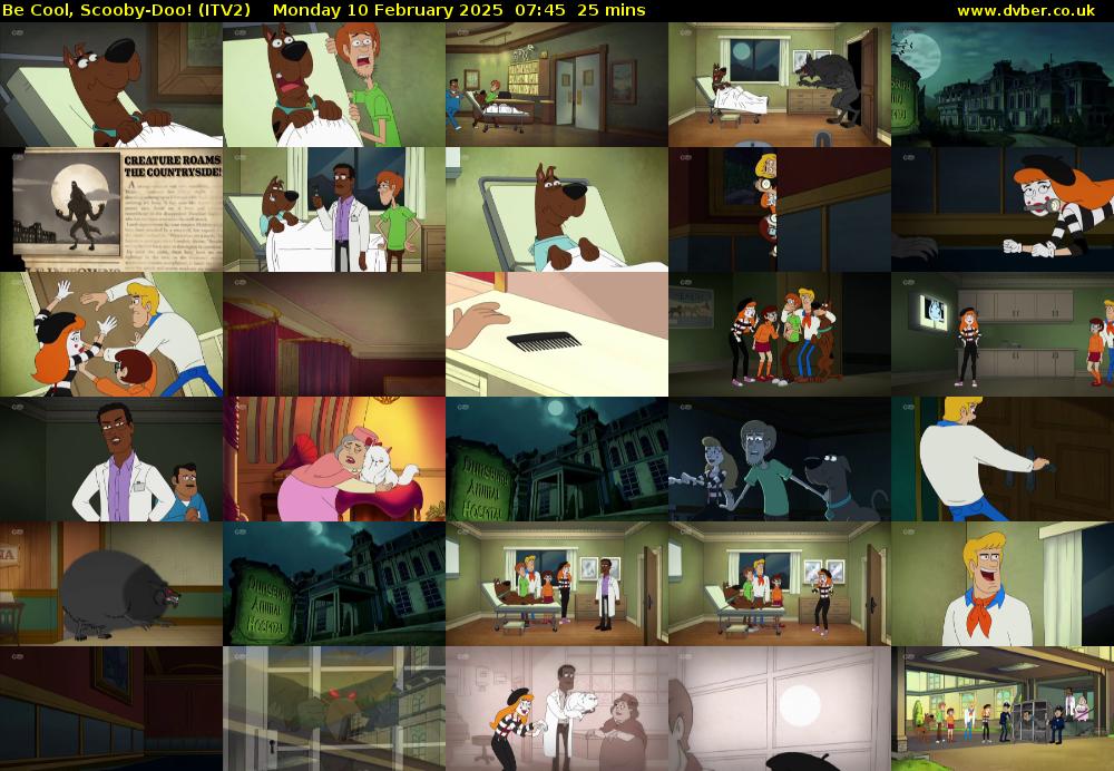 Be Cool, Scooby-Doo! (ITV2) Monday 10 February 2025 07:45 - 08:10