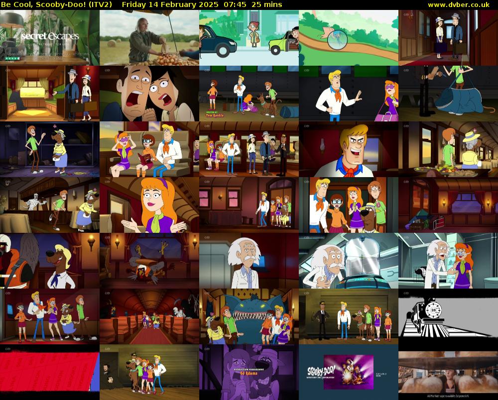 Be Cool, Scooby-Doo! (ITV2) Friday 14 February 2025 07:45 - 08:10