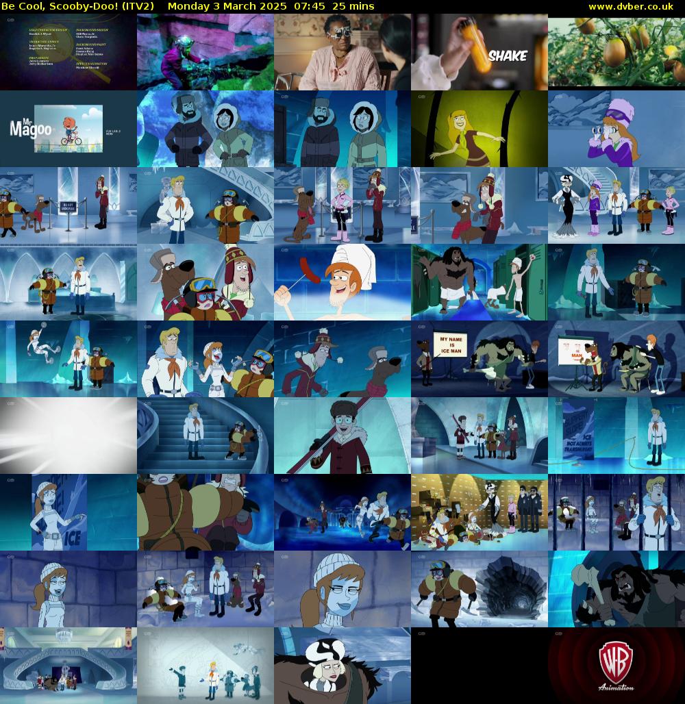 Be Cool, Scooby-Doo! (ITV2) Monday 3 March 2025 07:45 - 08:10