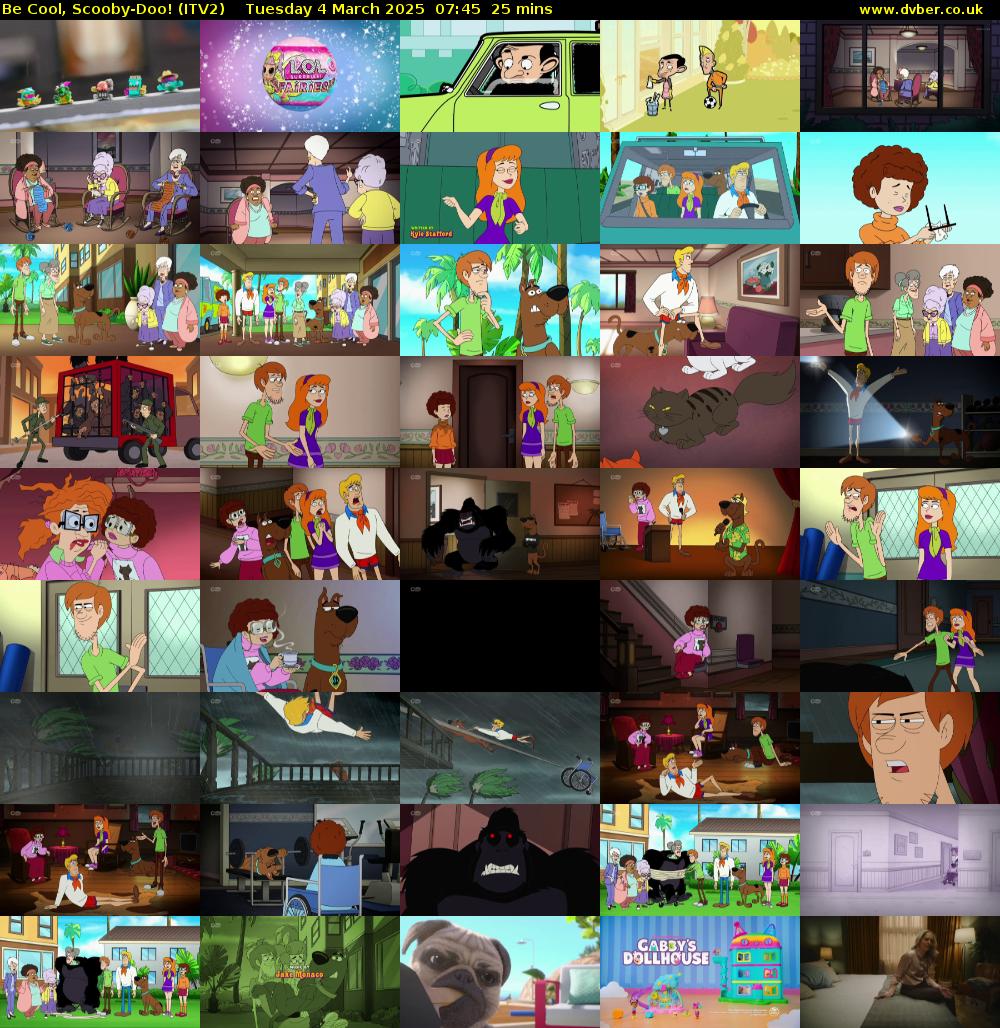 Be Cool, Scooby-Doo! (ITV2) Tuesday 4 March 2025 07:45 - 08:10