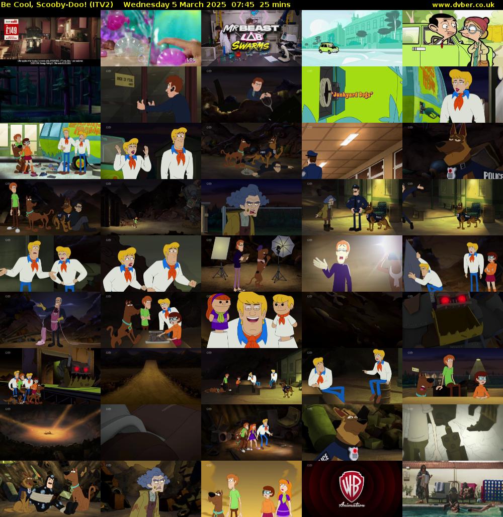 Be Cool, Scooby-Doo! (ITV2) Wednesday 5 March 2025 07:45 - 08:10