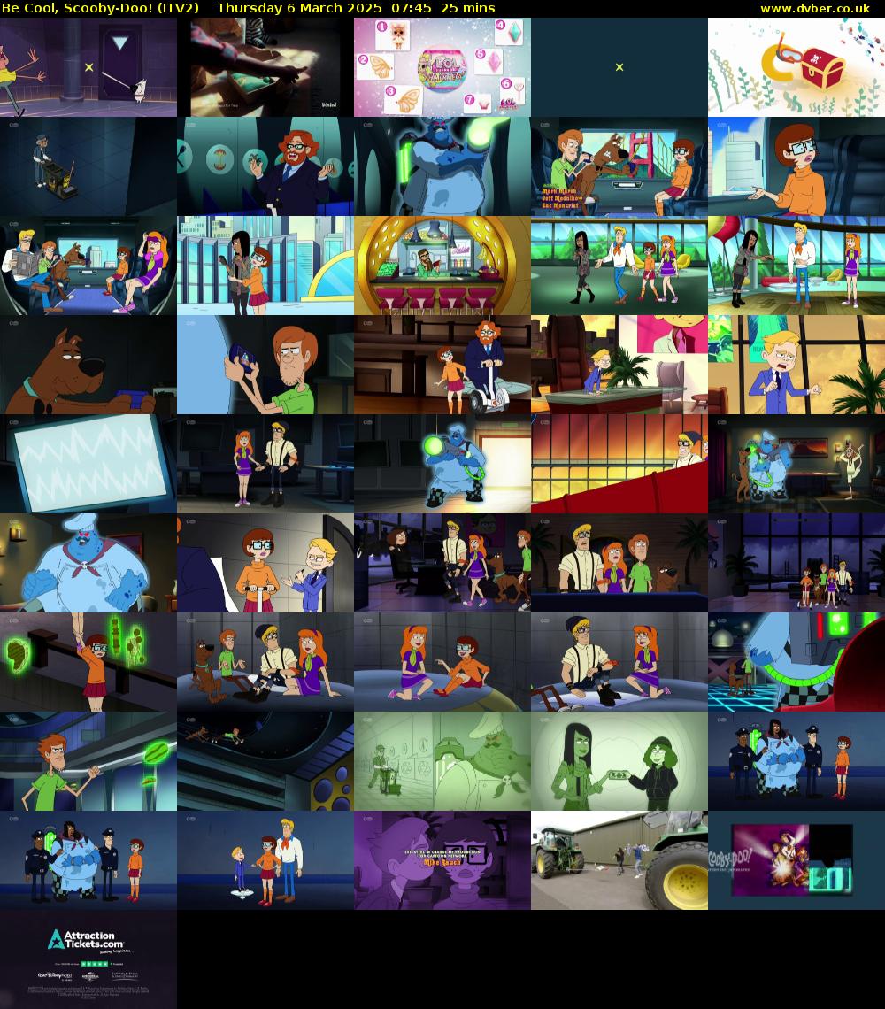 Be Cool, Scooby-Doo! (ITV2) Thursday 6 March 2025 07:45 - 08:10