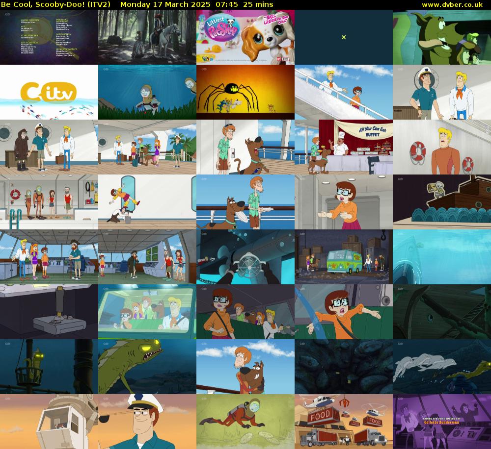 Be Cool, Scooby-Doo! (ITV2) Monday 17 March 2025 07:45 - 08:10