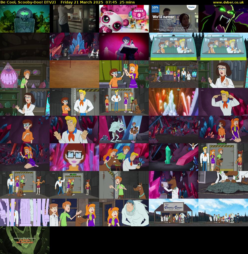 Be Cool, Scooby-Doo! (ITV2) Friday 21 March 2025 07:45 - 08:10