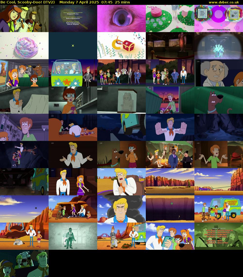 Be Cool, Scooby-Doo! (ITV2) Monday 7 April 2025 07:45 - 08:10