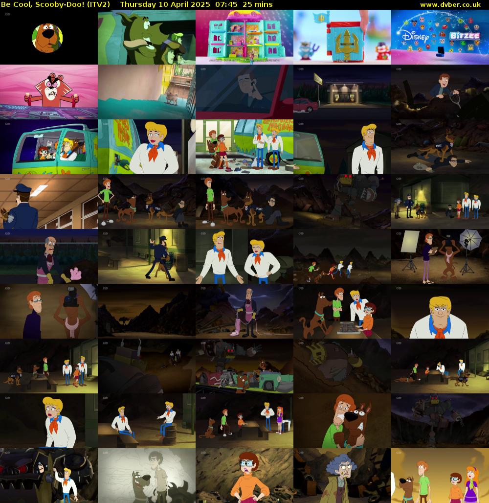 Be Cool, Scooby-Doo! (ITV2) Thursday 10 April 2025 07:45 - 08:10