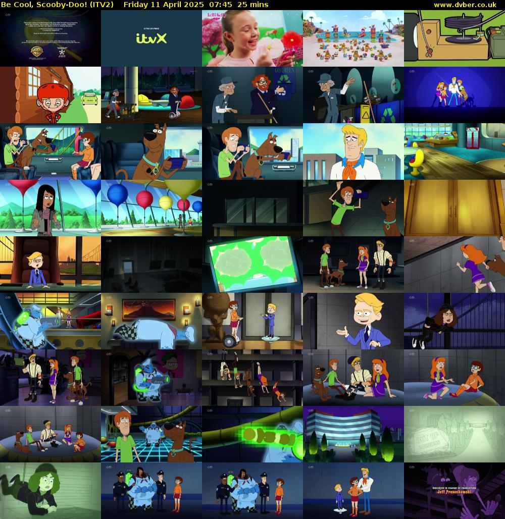 Be Cool, Scooby-Doo! (ITV2) Friday 11 April 2025 07:45 - 08:10