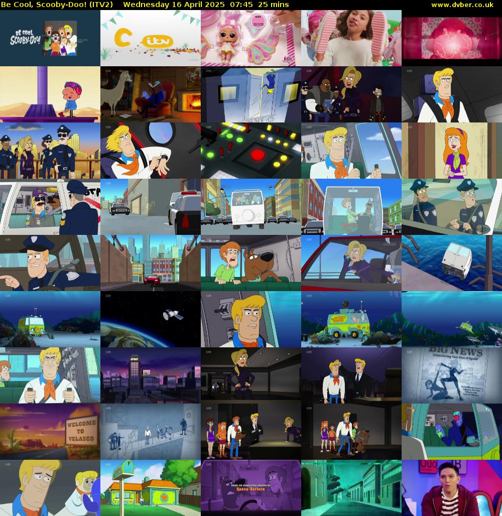 Be Cool, Scooby-Doo! (ITV2) Wednesday 16 April 2025 07:45 - 08:10