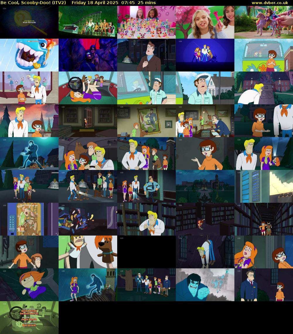 Be Cool, Scooby-Doo! (ITV2) Friday 18 April 2025 07:45 - 08:10