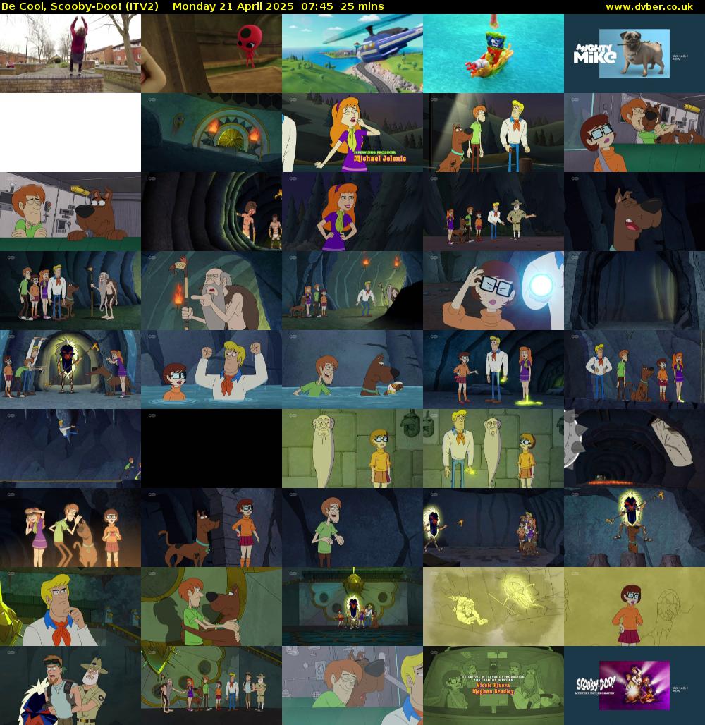Be Cool, Scooby-Doo! (ITV2) Monday 21 April 2025 07:45 - 08:10
