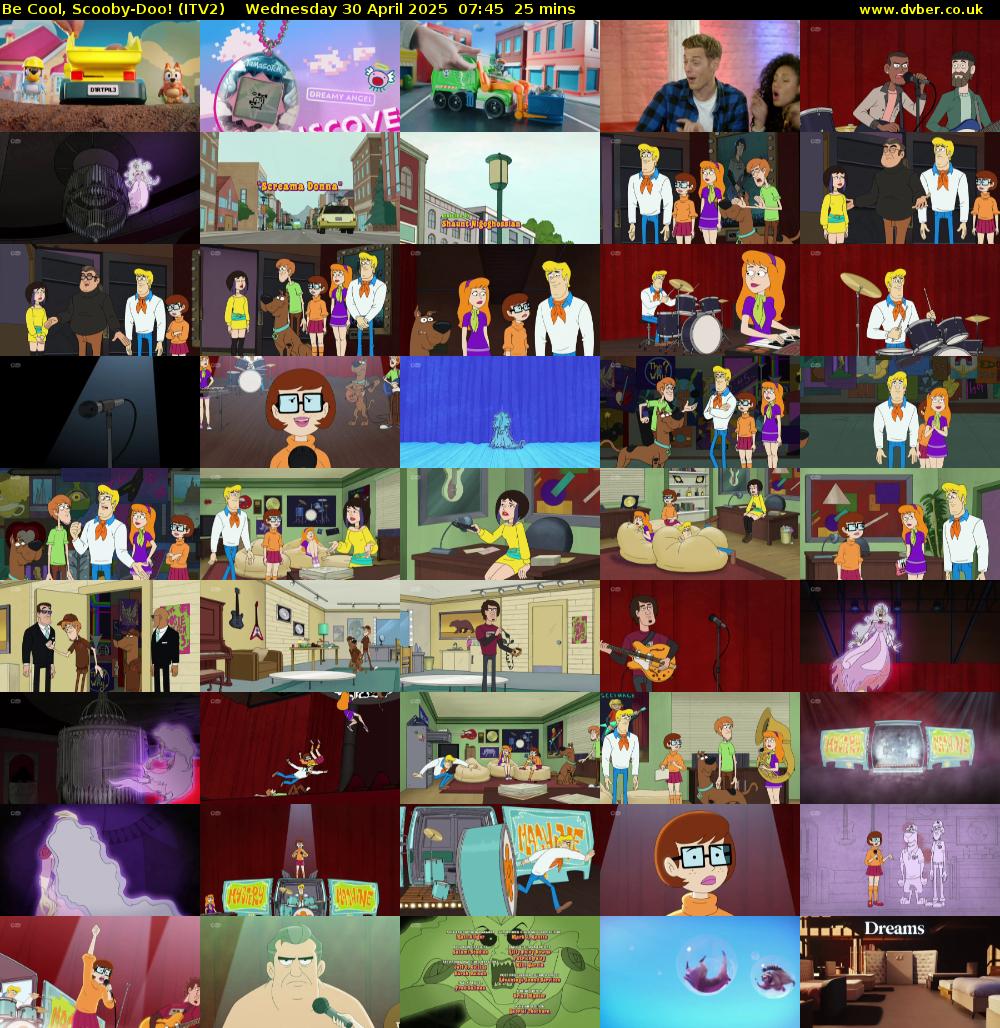 Be Cool, Scooby-Doo! (ITV2) Wednesday 30 April 2025 07:45 - 08:10