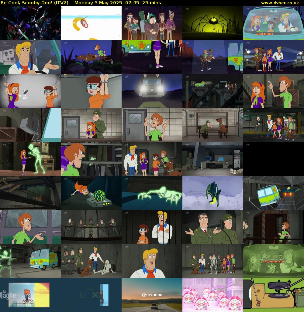 Be Cool, Scooby-Doo! (ITV2) Monday 5 May 2025 07:45 - 08:10