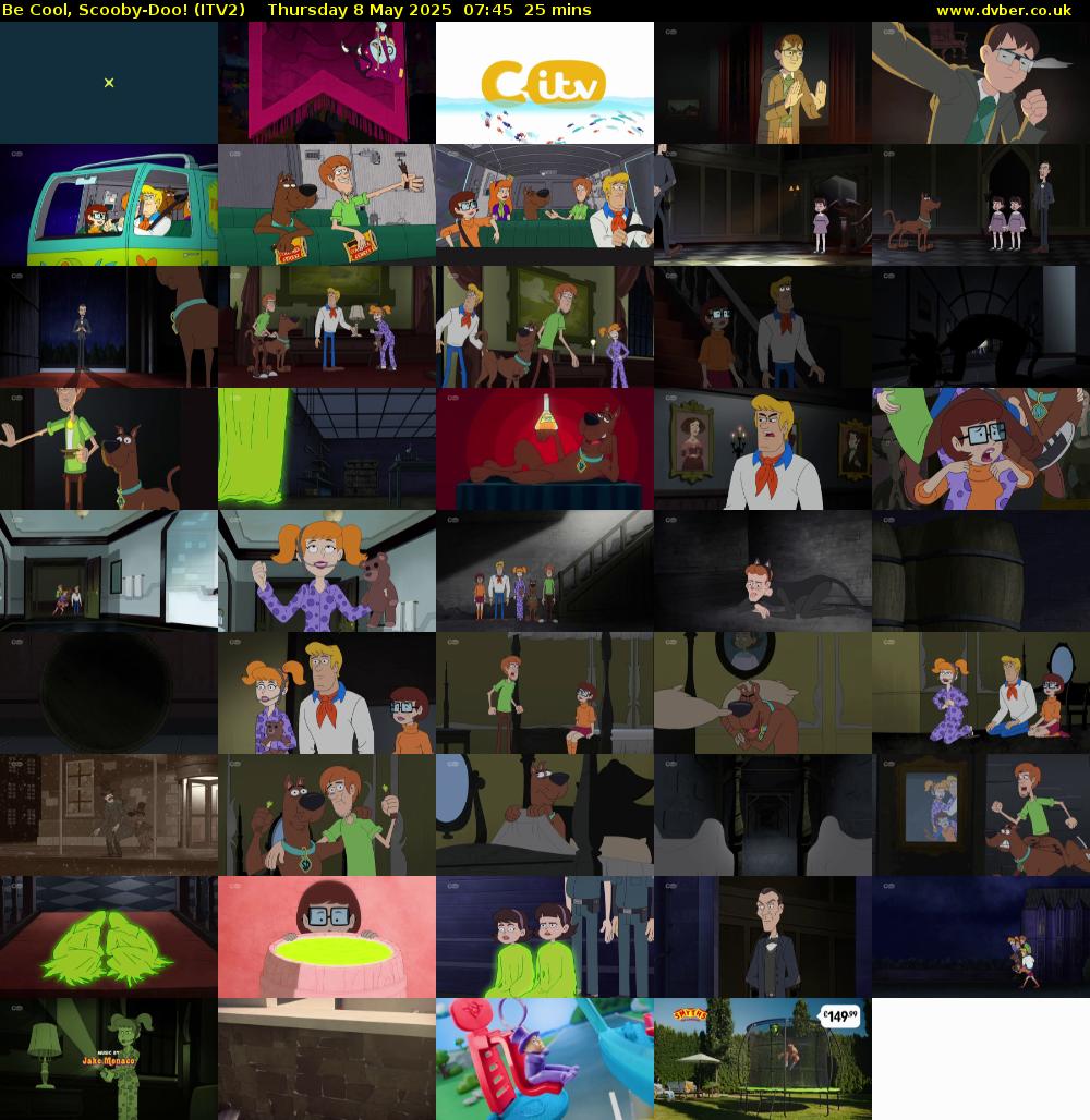 Be Cool, Scooby-Doo! (ITV2) Thursday 8 May 2025 07:45 - 08:10