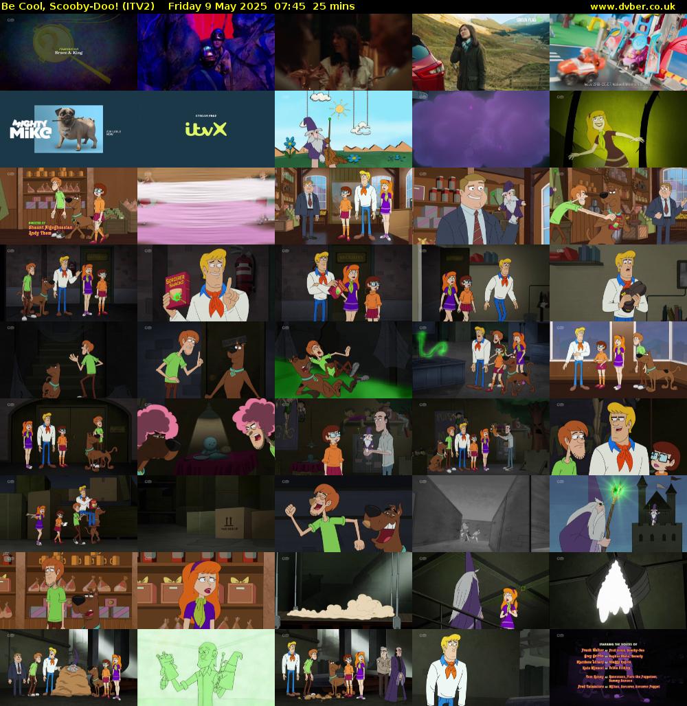 Be Cool, Scooby-Doo! (ITV2) Friday 9 May 2025 07:45 - 08:10