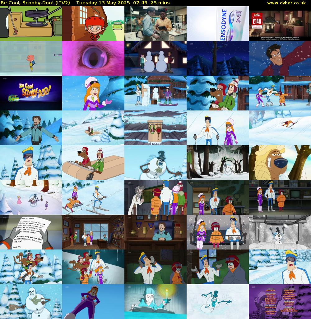 Be Cool, Scooby-Doo! (ITV2) Tuesday 13 May 2025 07:45 - 08:10