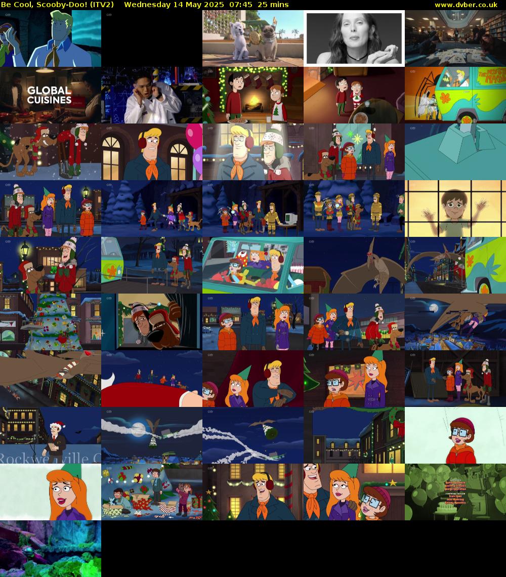 Be Cool, Scooby-Doo! (ITV2) Wednesday 14 May 2025 07:45 - 08:10