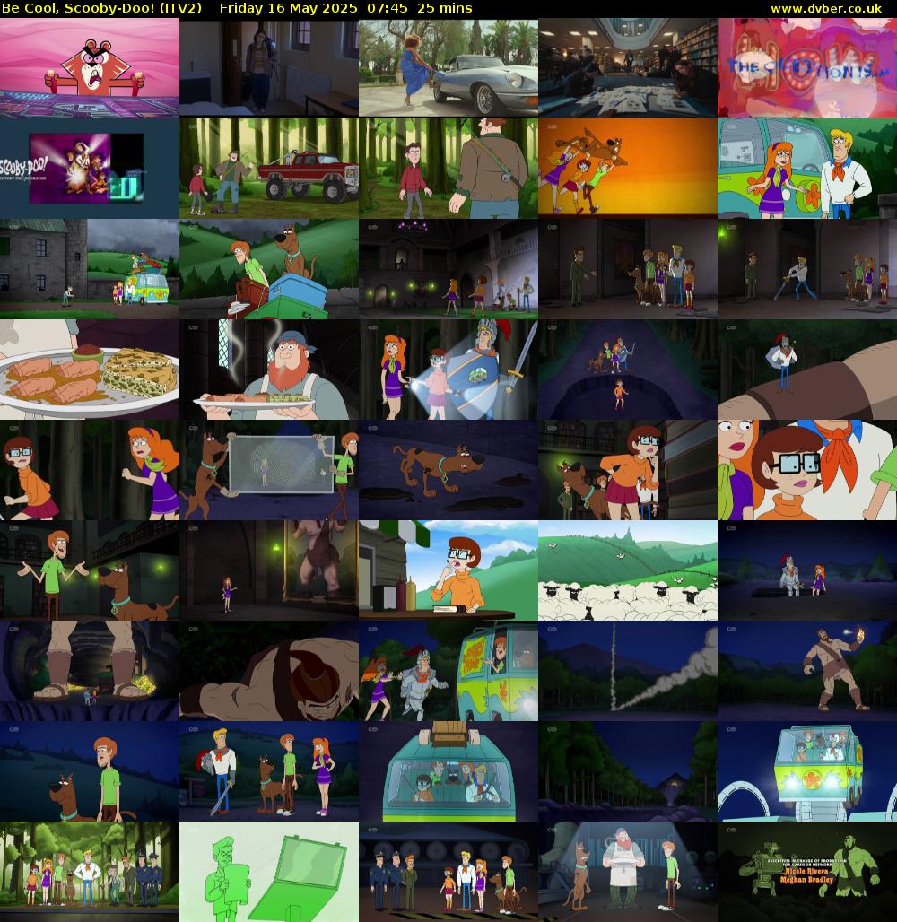 Be Cool, Scooby-Doo! (ITV2) Friday 16 May 2025 07:45 - 08:10