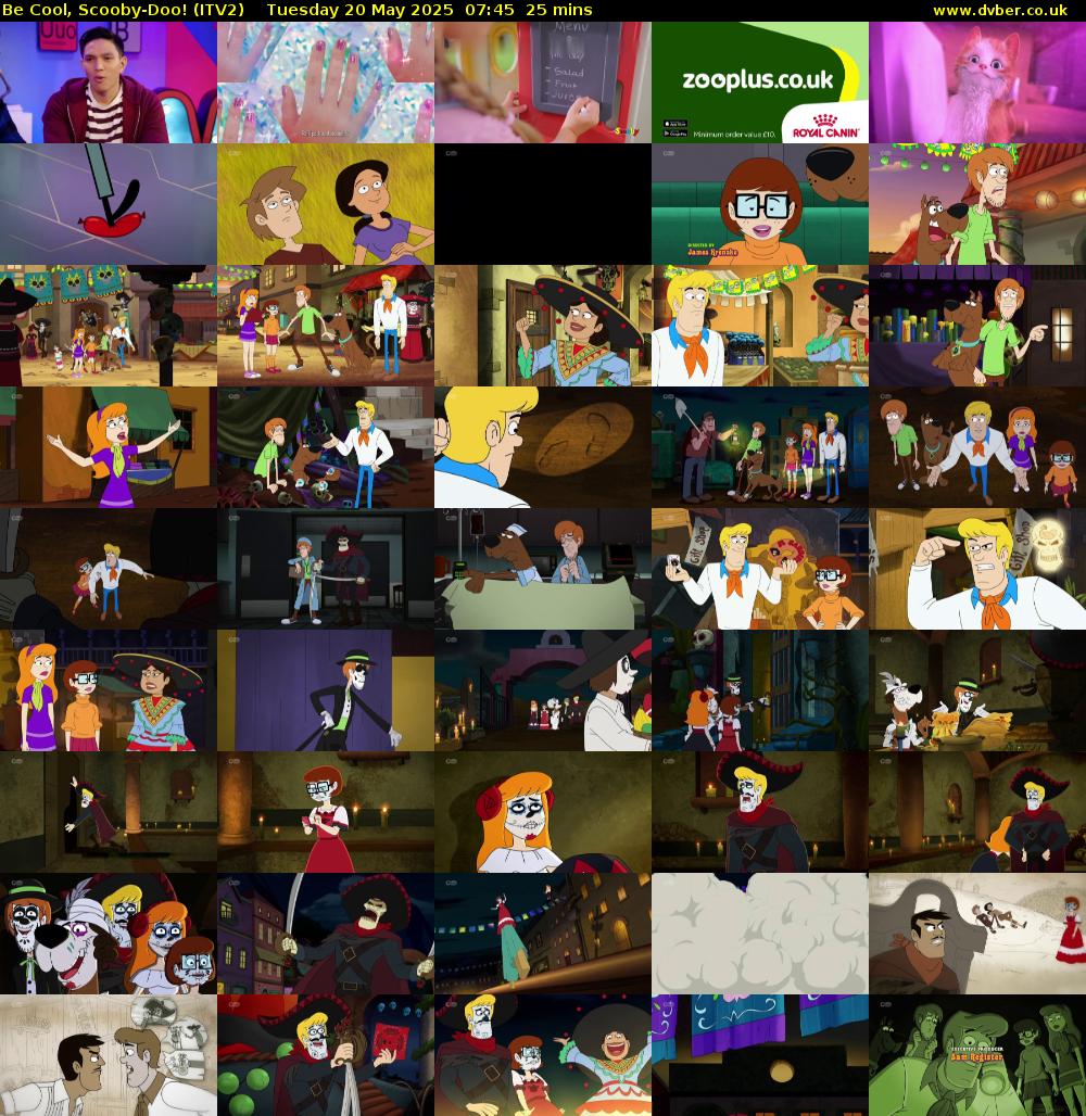 Be Cool, Scooby-Doo! (ITV2) Tuesday 20 May 2025 07:45 - 08:10
