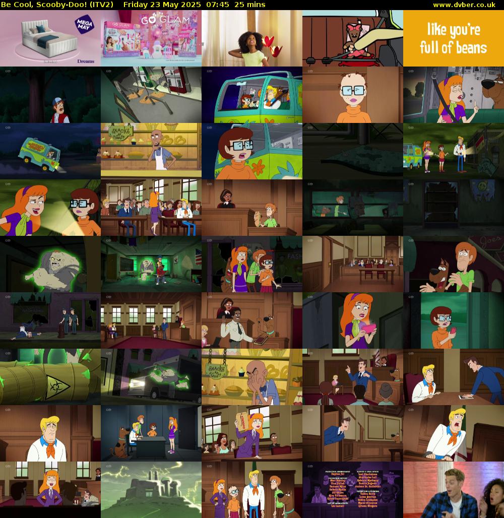 Be Cool, Scooby-Doo! (ITV2) Friday 23 May 2025 07:45 - 08:10