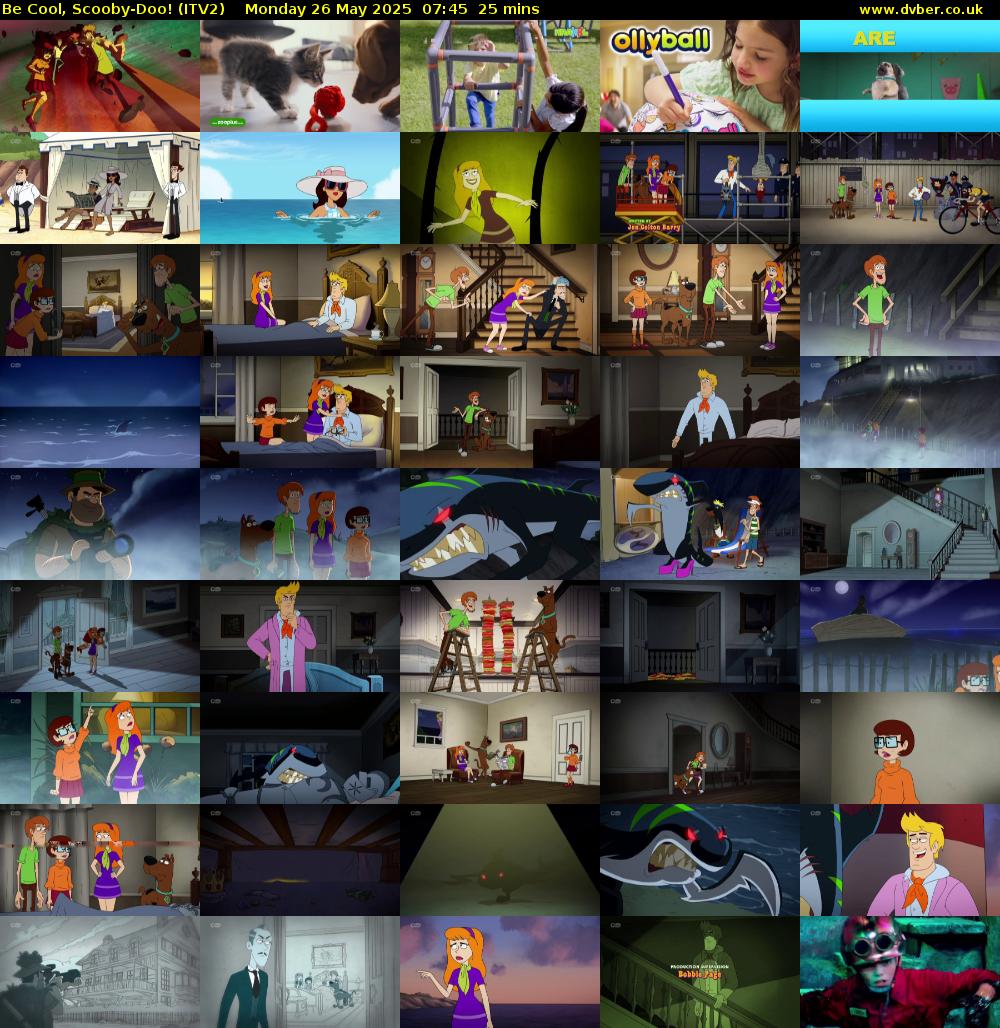 Be Cool, Scooby-Doo! (ITV2) Monday 26 May 2025 07:45 - 08:10