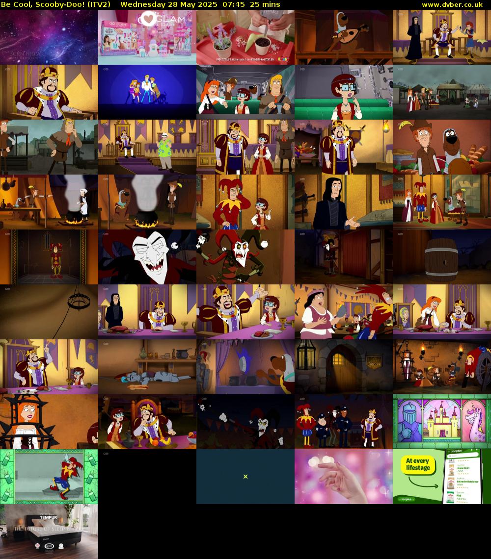 Be Cool, Scooby-Doo! (ITV2) Wednesday 28 May 2025 07:45 - 08:10