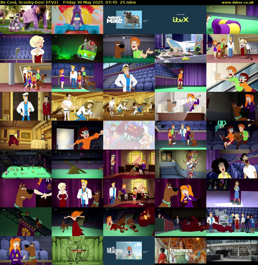 Be Cool, Scooby-Doo! (ITV2) Friday 30 May 2025 07:45 - 08:10