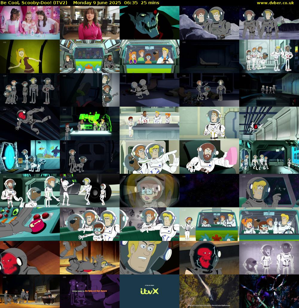 Be Cool, Scooby-Doo! (ITV2) Monday 9 June 2025 06:35 - 07:00