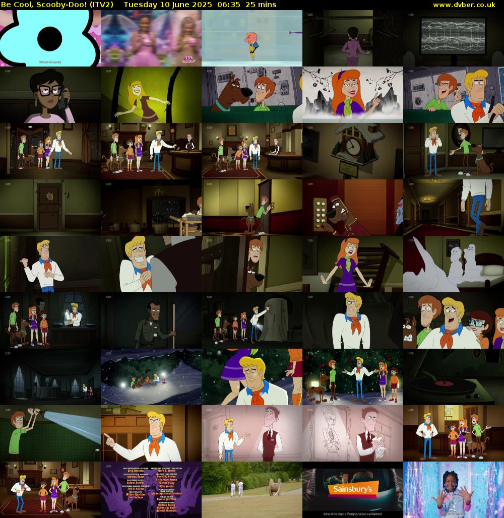 Be Cool, Scooby-Doo! (ITV2) Tuesday 10 June 2025 06:35 - 07:00