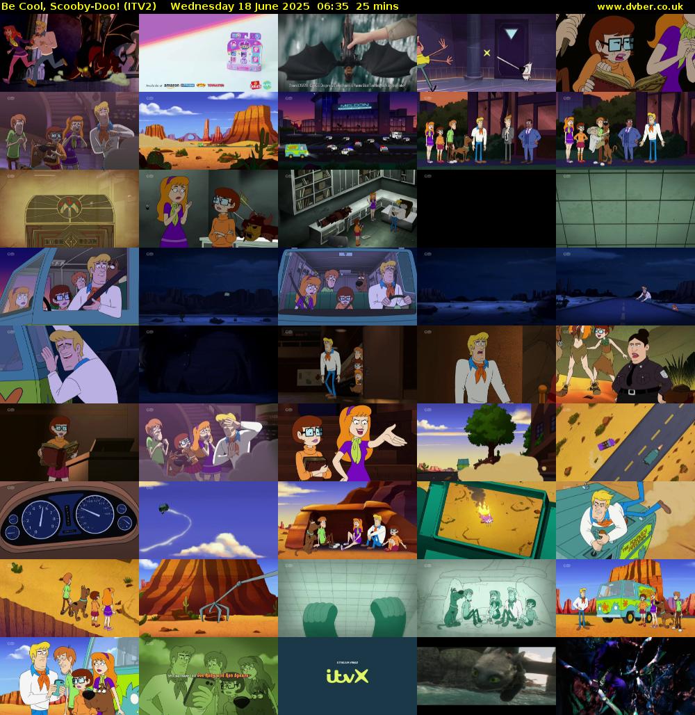 Be Cool, Scooby-Doo! (ITV2) Wednesday 18 June 2025 06:35 - 07:00