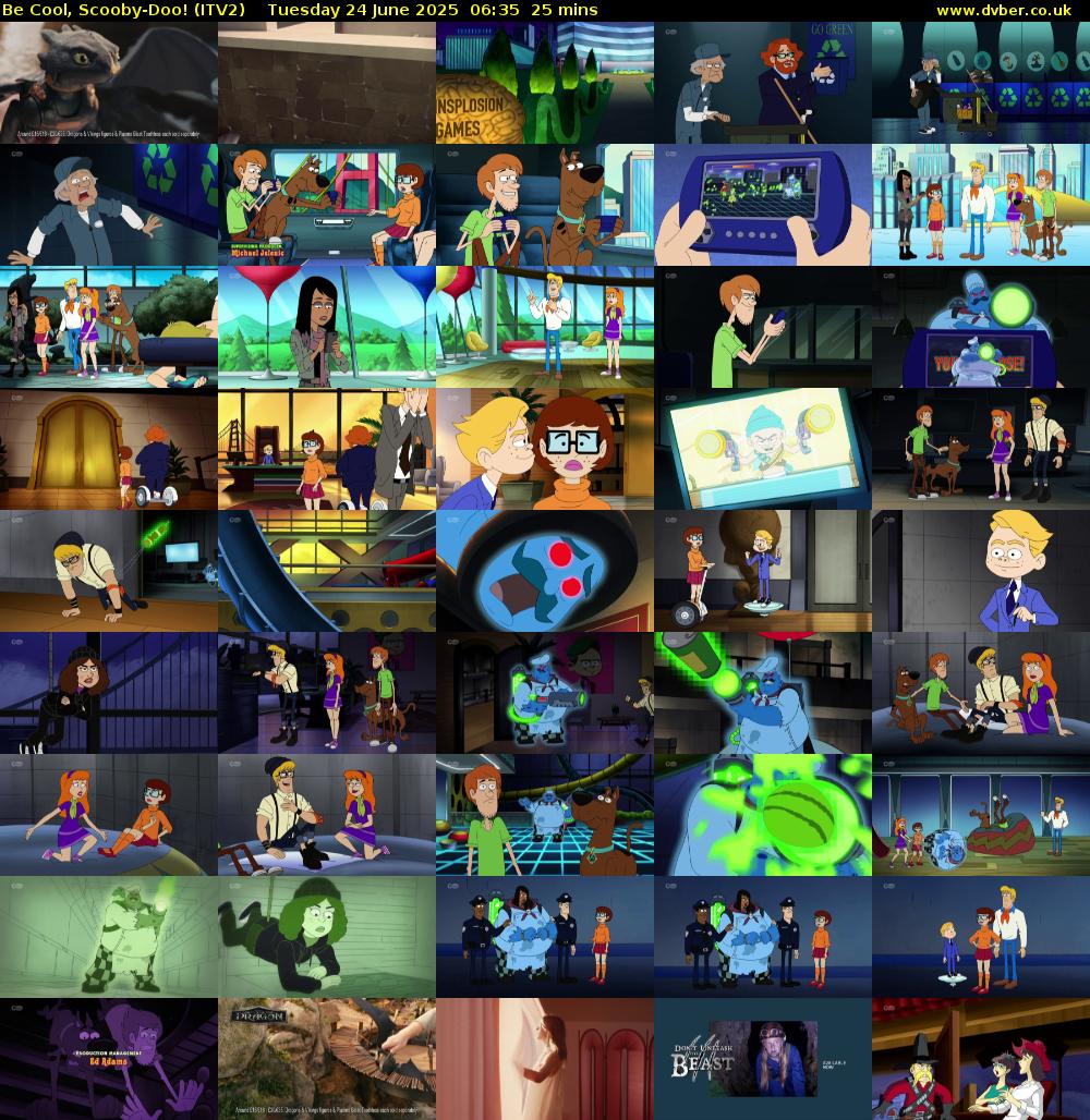 Be Cool, Scooby-Doo! (ITV2) Tuesday 24 June 2025 06:35 - 07:00