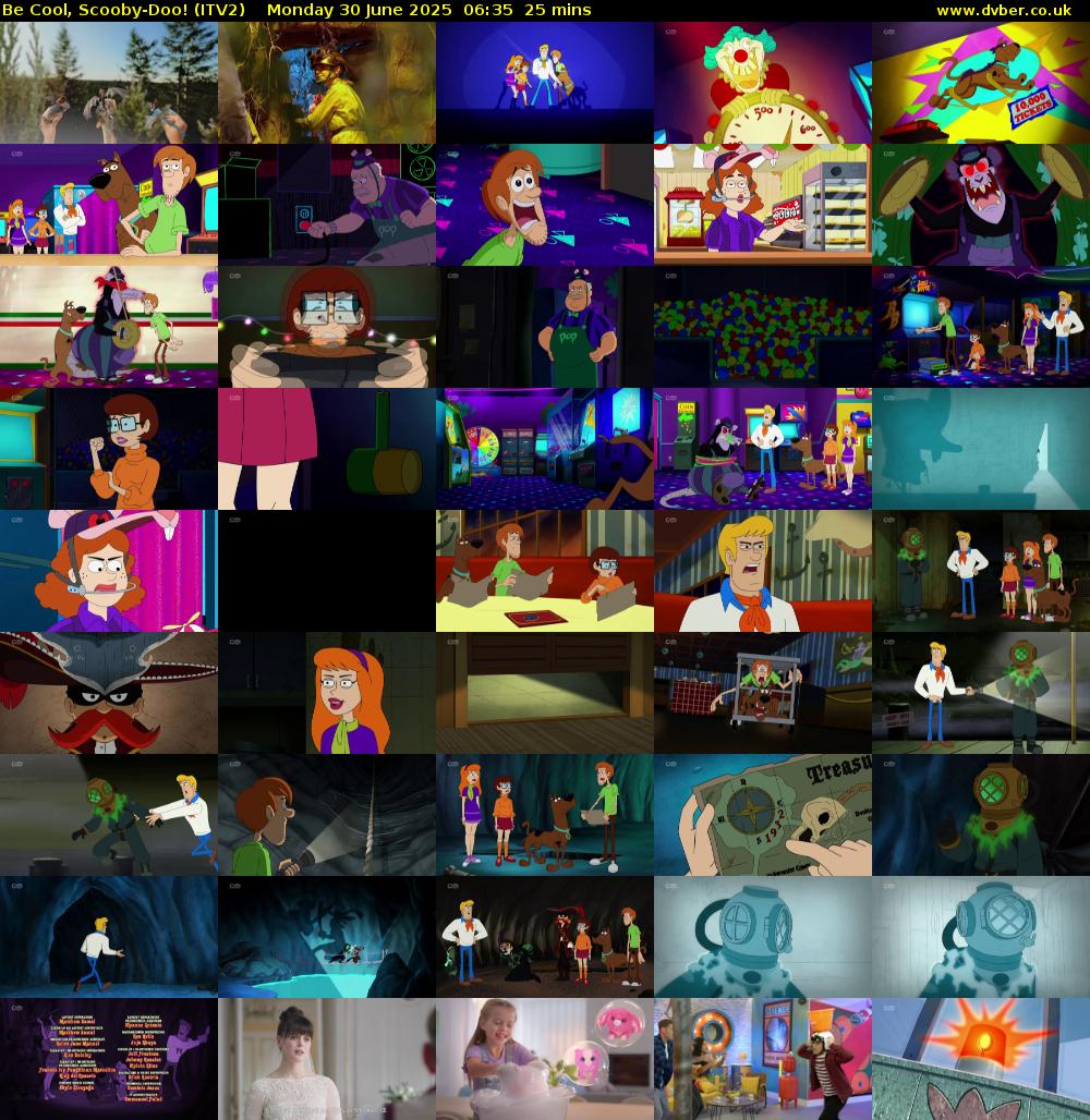 Be Cool, Scooby-Doo! (ITV2) Monday 30 June 2025 06:35 - 07:00