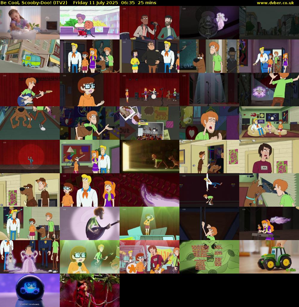 Be Cool, Scooby-Doo! (ITV2) Friday 11 July 2025 06:35 - 07:00
