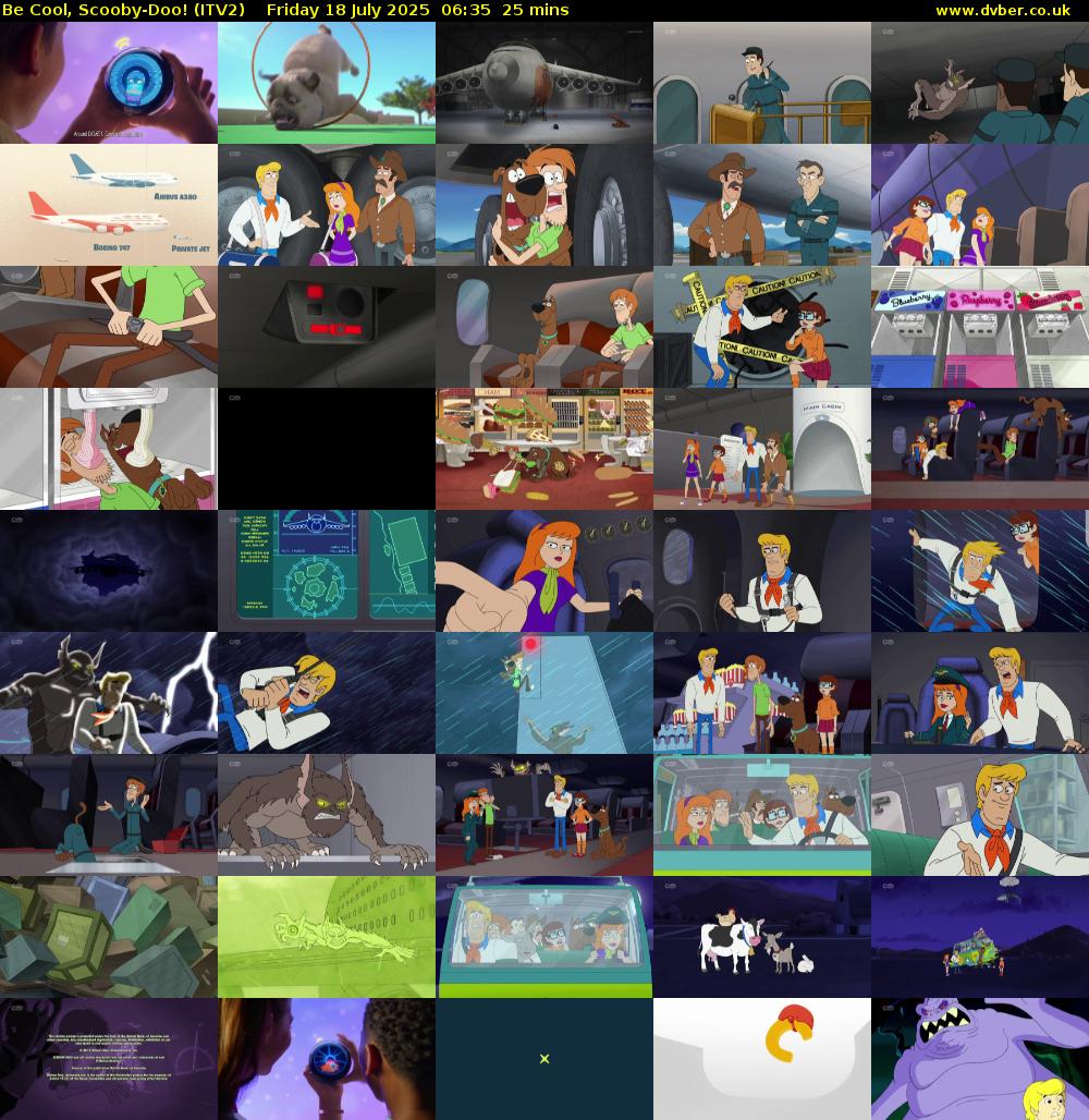 Be Cool, Scooby-Doo! (ITV2) Friday 18 July 2025 06:35 - 07:00