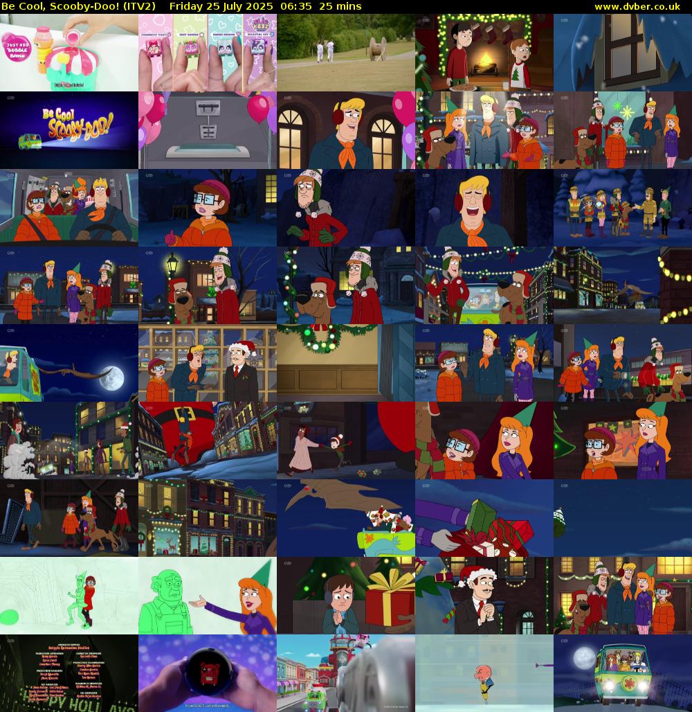 Be Cool, Scooby-Doo! (ITV2) Friday 25 July 2025 06:35 - 07:00