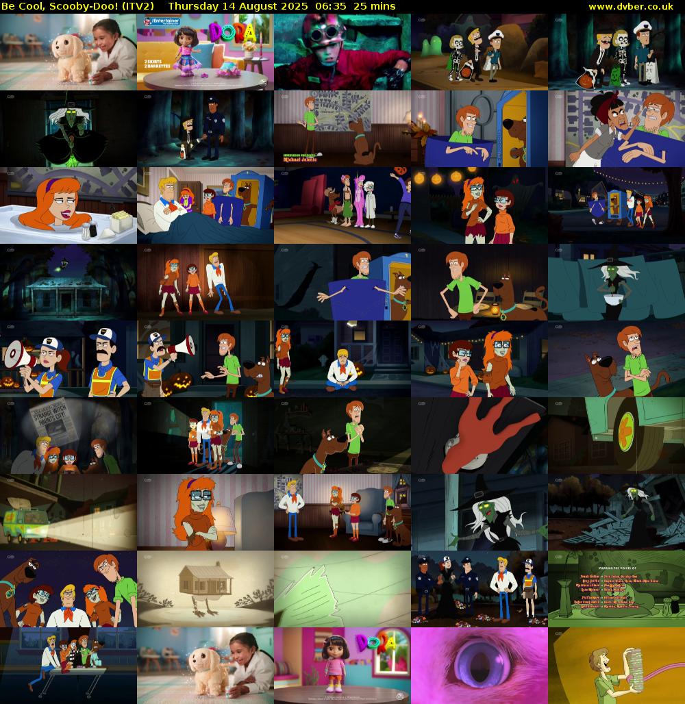 Be Cool, Scooby-Doo! (ITV2) Thursday 14 August 2025 06:35 - 07:00