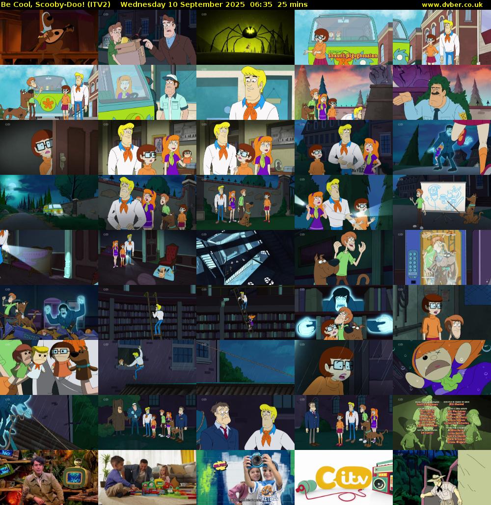 Be Cool, Scooby-Doo! (ITV2) Wednesday 10 September 2025 06:35 - 07:00