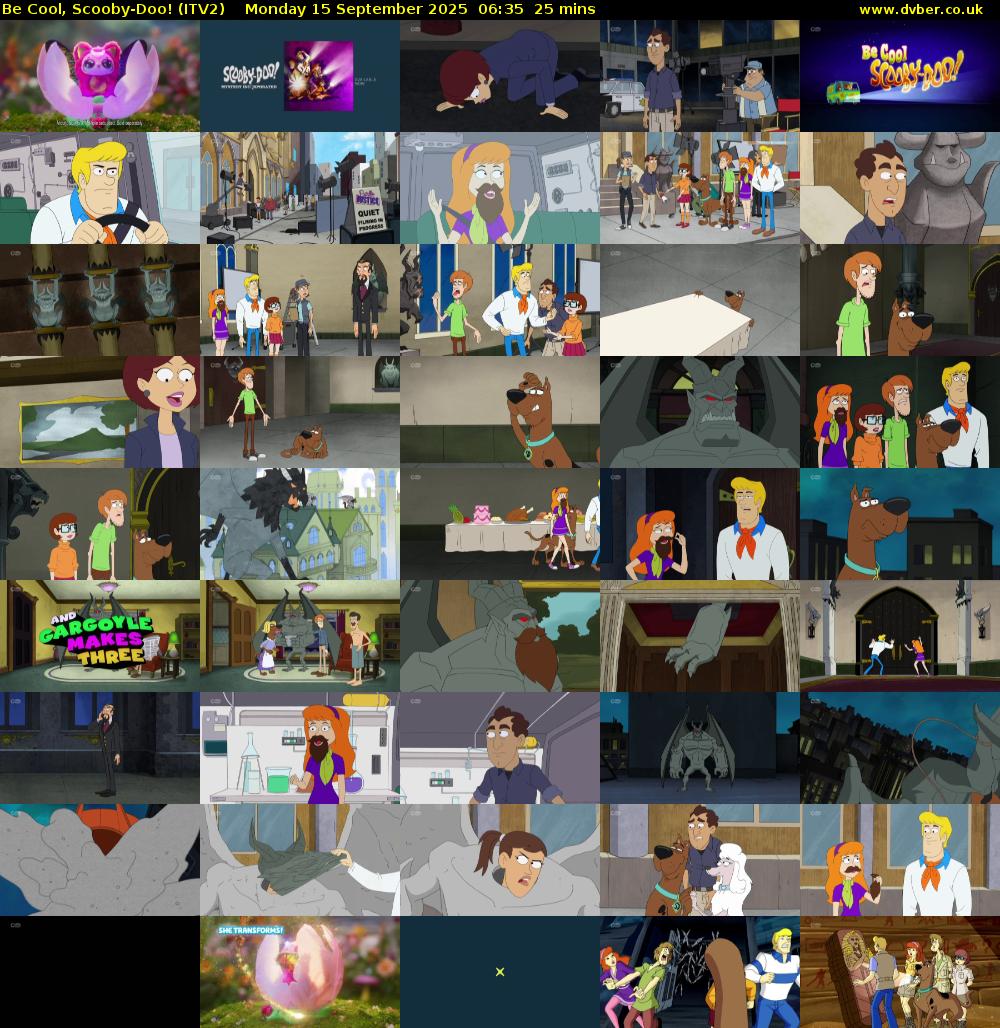 Be Cool, Scooby-Doo! (ITV2) Monday 15 September 2025 06:35 - 07:00