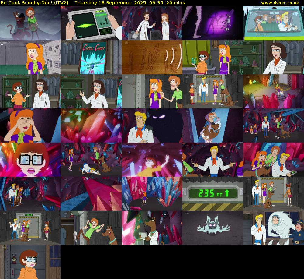 Be Cool, Scooby-Doo! (ITV2) Thursday 18 September 2025 06:35 - 06:55