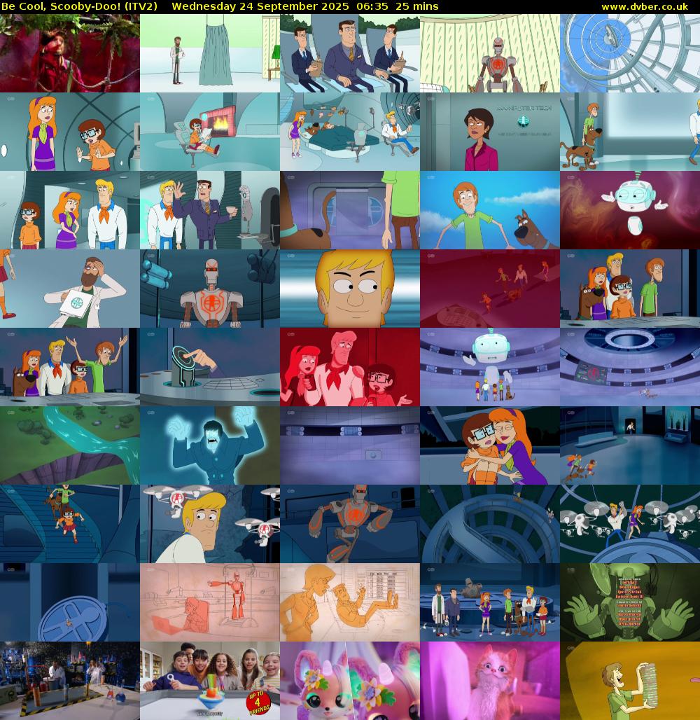 Be Cool, Scooby-Doo! (ITV2) Wednesday 24 September 2025 06:35 - 07:00