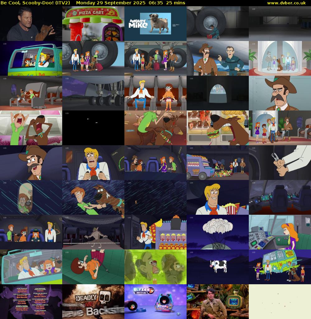 Be Cool, Scooby-Doo! (ITV2) Monday 29 September 2025 06:35 - 07:00